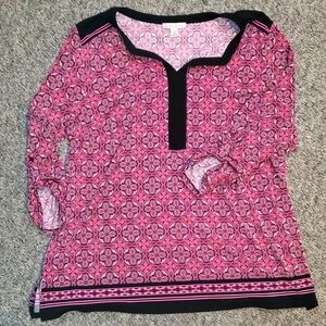 Dress Barn Blouse with sleeve and collar detail 1X